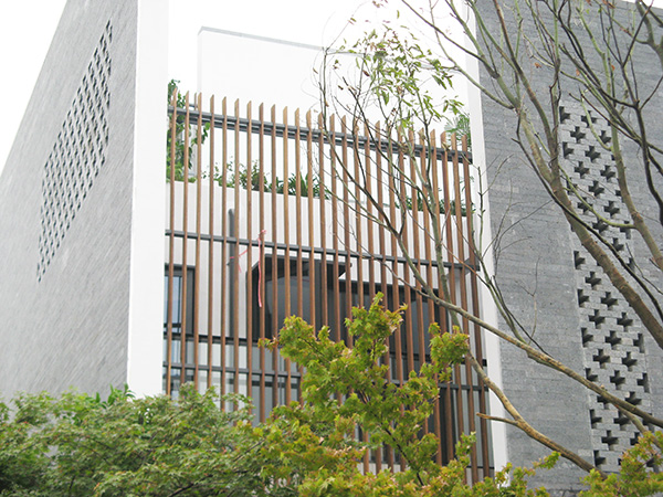 杭州竹木格柵護(hù)欄案例展示